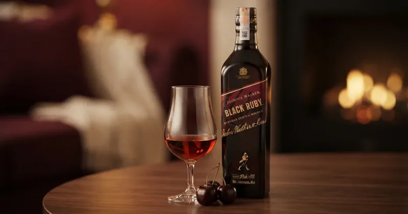 Johnnie Walker Black Ruby khác Black Label thế nào? Review sau 1 tuần