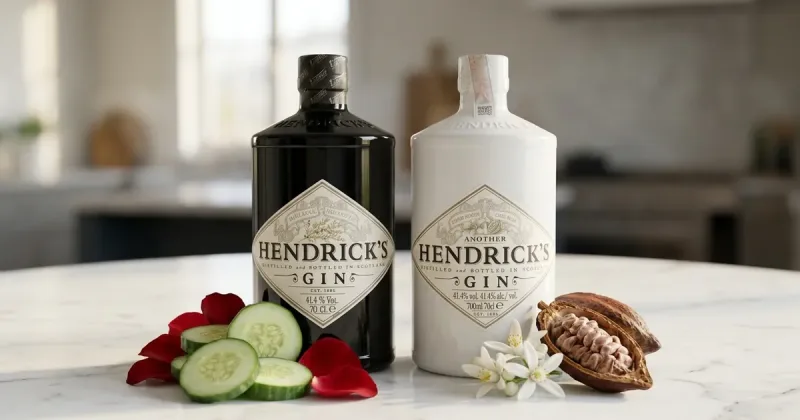 Hendrick's chai đen và chai trắng: so sánh Hendrick's Gin và Another