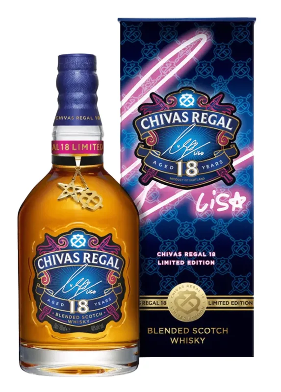 Rượu Chivas 18 Lisa Limited Edition 700ML