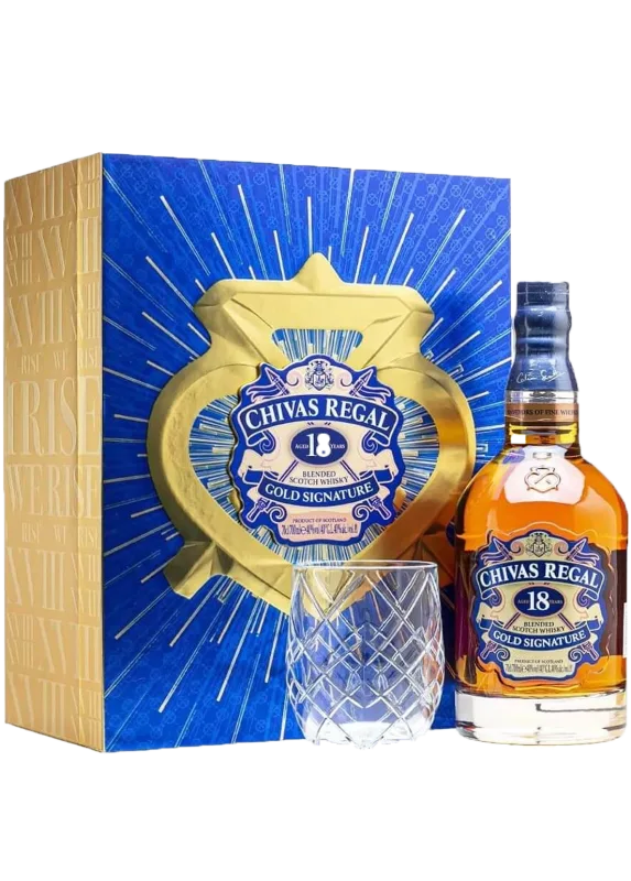 Rượu Chivas 18 Gold Hộp Quà Tết Phiên Bản 2024