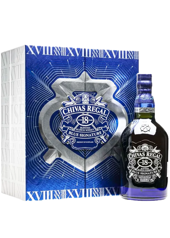 Rượu Chivas 18 Blue Hộp Quà Tết Phiên Bản 2024