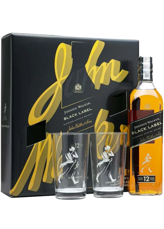Rượu Johnnie Walker Black Label Hộp Quà Tết 2024