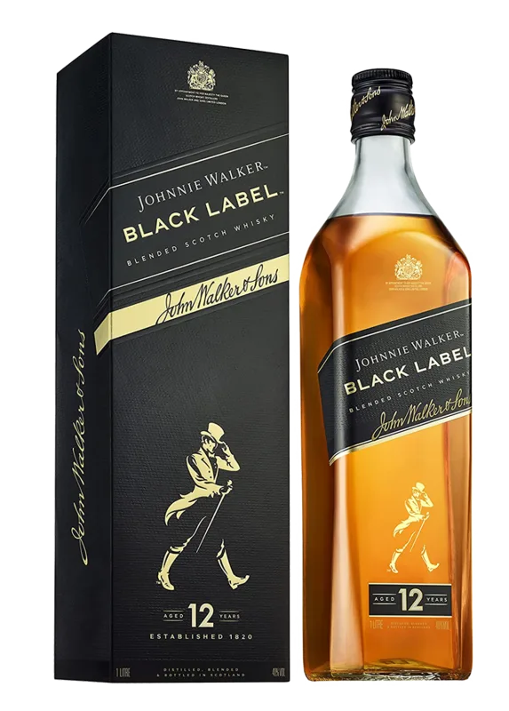 Rượu Johnnie Walker Black Label 1 Lít