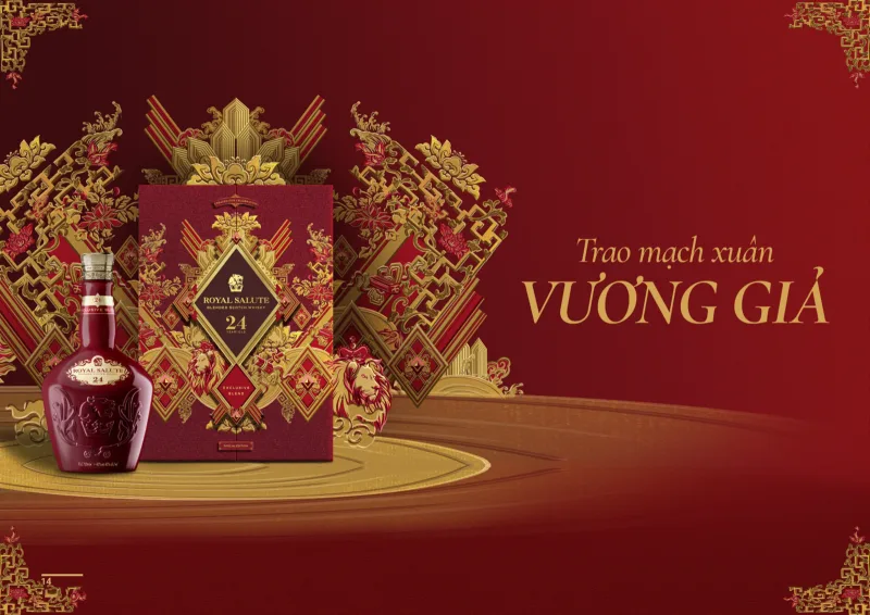 Chivas Regal 24 Hộp quà Tết 2025