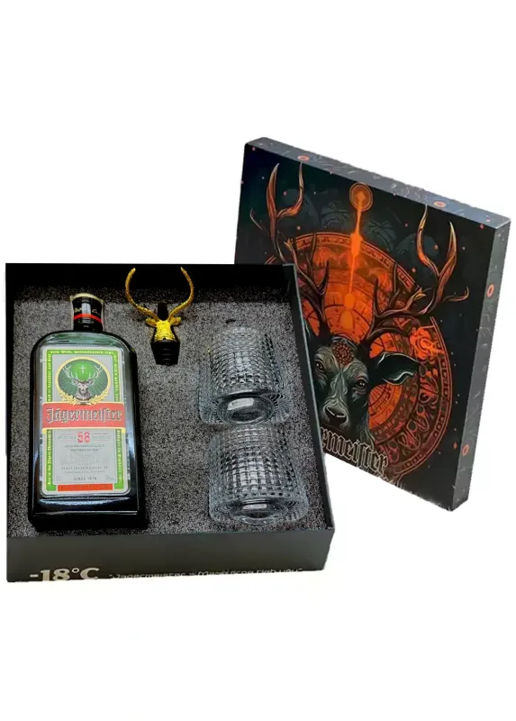 Hộp quà Jagermeister kèm Ly và Vòi
