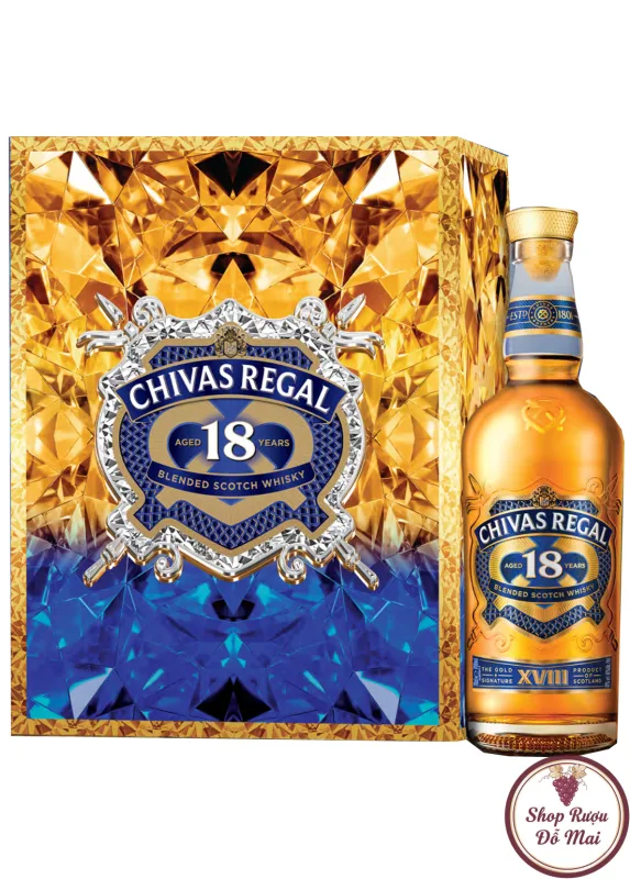 Rượu Chivas 18 Gold Hộp Quà Tết 2026