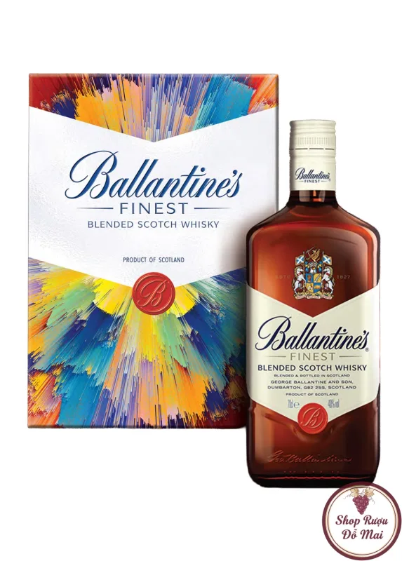Rượu Ballantine's Finest Hộp Quà Tết 2026