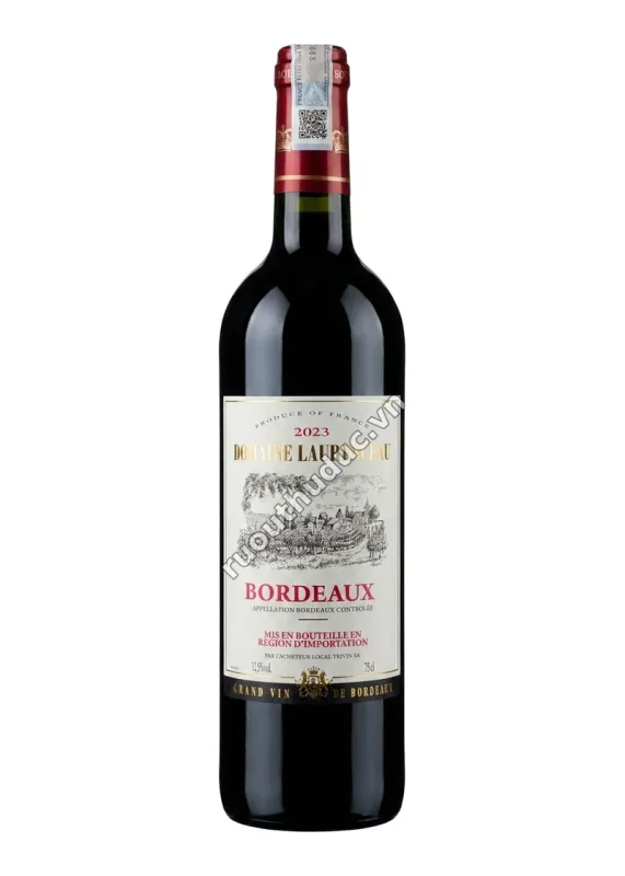 Rượu Vang Đỏ Pháp Domaine Laurenceau Bordeaux 750ml