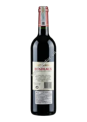 Rượu Vang Đỏ Pháp Domaine Laurenceau Bordeaux 750ml - ảnh 2