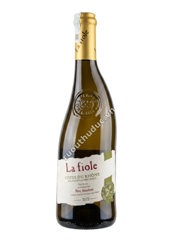 Rượu Vang Trắng Pháp La Fiole Côtes du Rhône 750ml