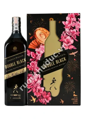 Rượu Johnnie Walker Double Black 1L Hộp Quà Tết 2027