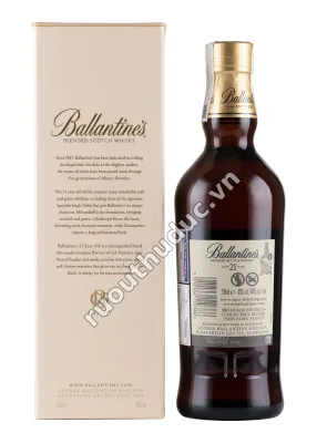 Rượu Ballantine's 21 Năm 700ML Blended Scotch Whisky - ảnh 2