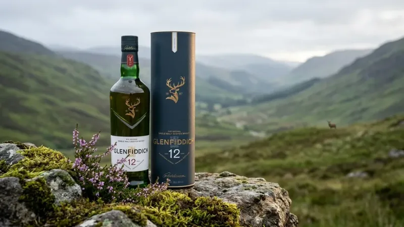 Rượu Glenfiddich 12 năm 700ML giữa thung lũng Speyside, Scotland
