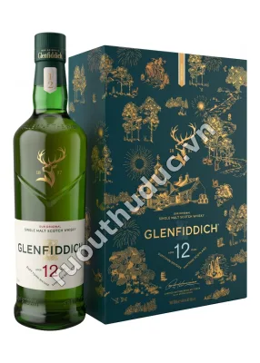 Rượu Glenfiddich 12 Hộp Quà Tết 2027 700ml