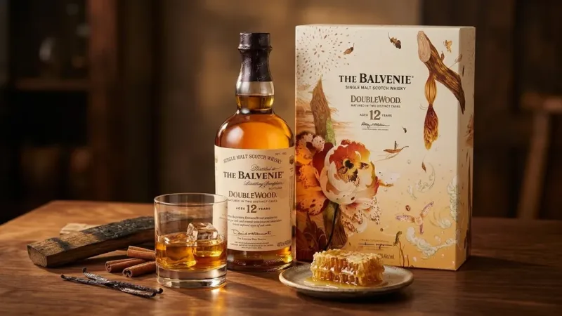 Balvenie 12 DoubleWood bên mật ong, quế và vani