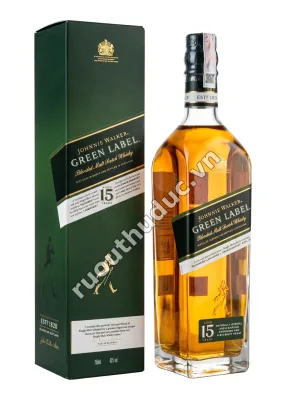 Rượu Johnnie Walker Green Label 15 Năm 750ML