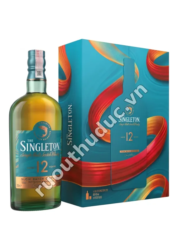 Rượu Singleton 12 Hộp Quà Kèm Ly 700ml
