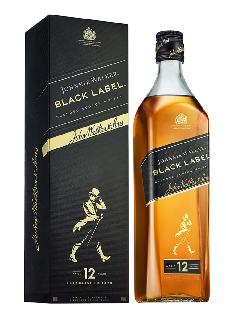 Rượu Johnnie Walker Black Label 1 Lít