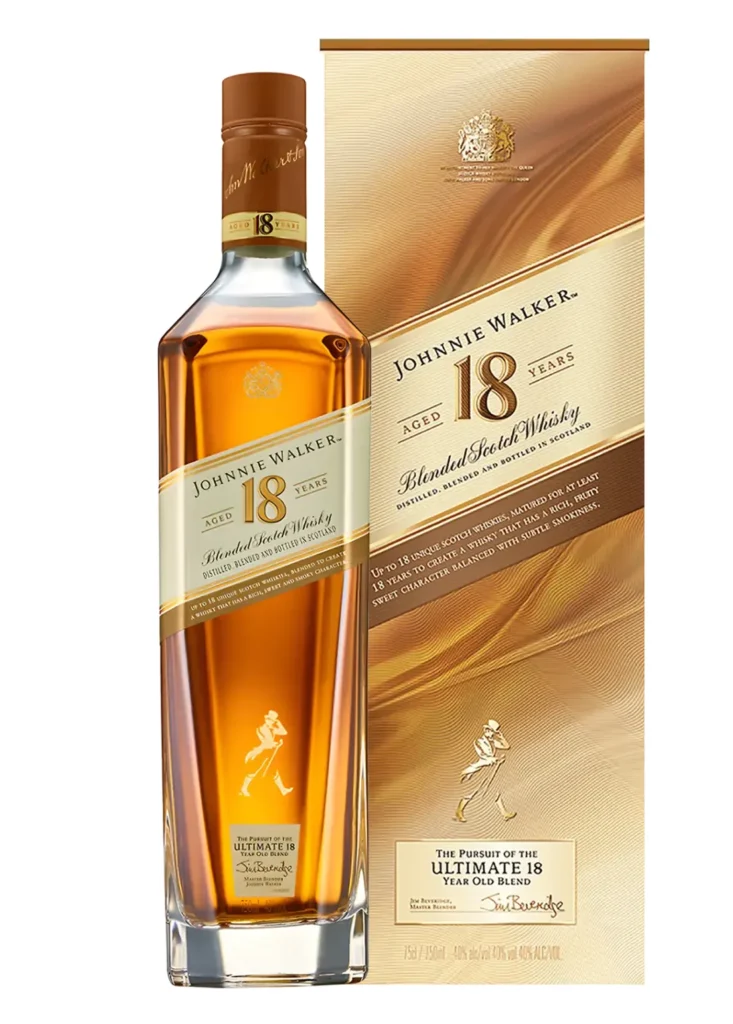 JOHNNIE WALKER AGED 18 YEARS