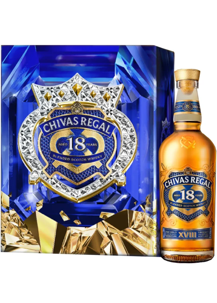 Rượu Chivas 18 Gold Hộp Quà Tết Phiên Bản 2025