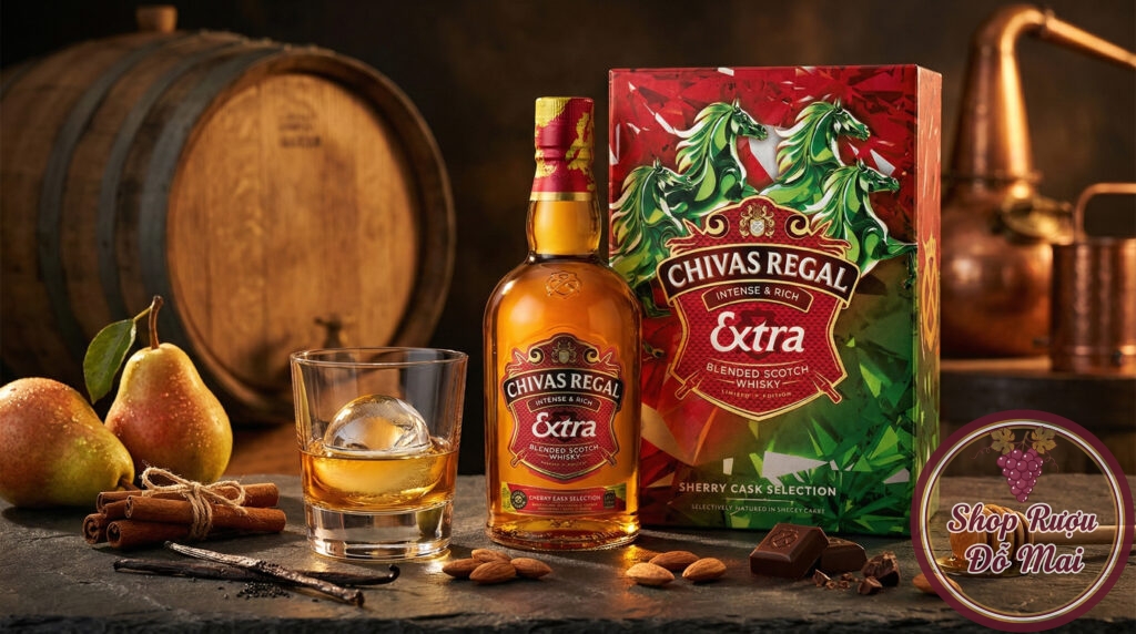 Hương vị Chivas 13 Sherry Cask - Trải nghiệm whisky Scotland đậm đà