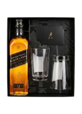 Rượu Johnnie Walker Black Label Hộp Quà Tết 2026 Bên trong