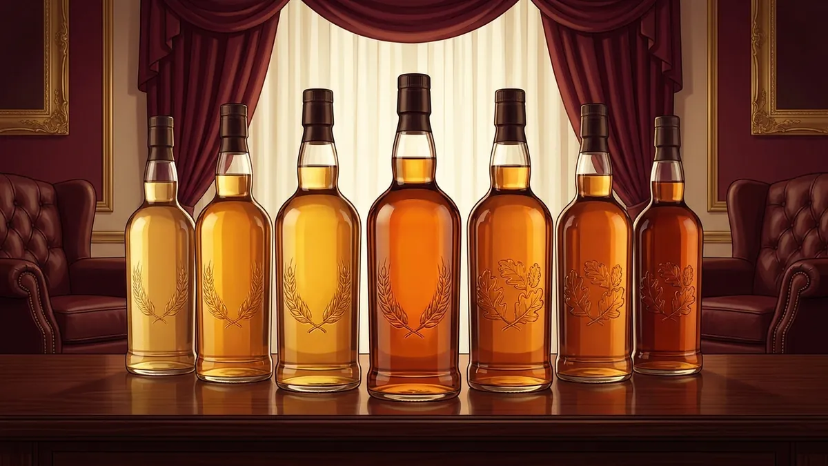 Bảng so sánh các dòng rượu Chivas Regal theo hương vị và phong cách