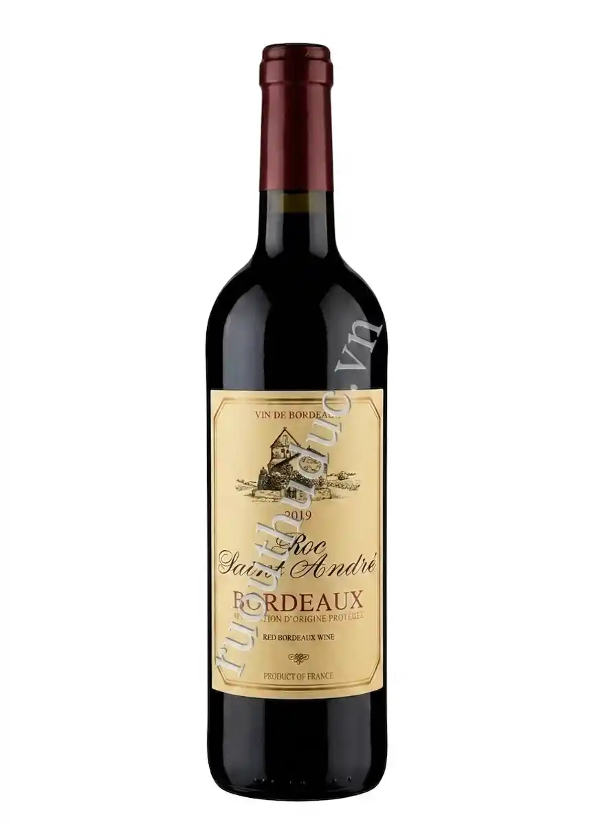 Rượu Vang Pháp Roc Saint André Bordeaux 2019 750ml