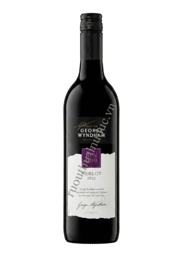 Rượu Vang Úc George Wyndham Bin 999 Merlot 750ml