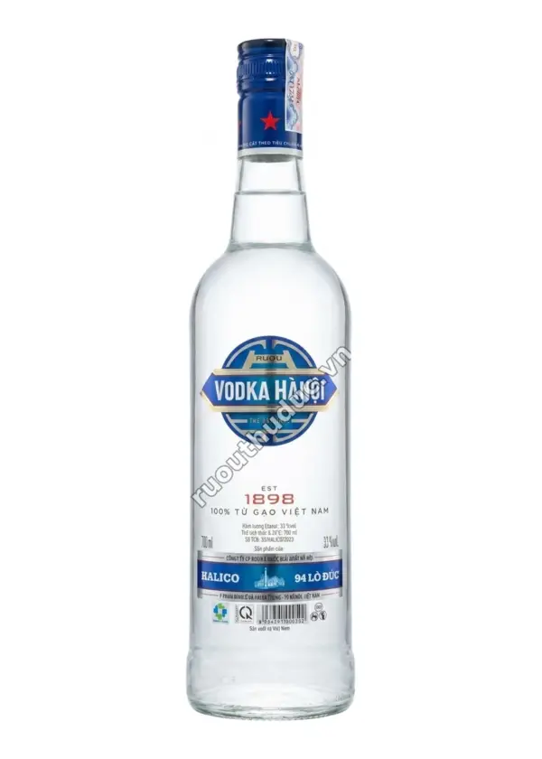 Rượu Vodka Hà Nội Halico 700ml