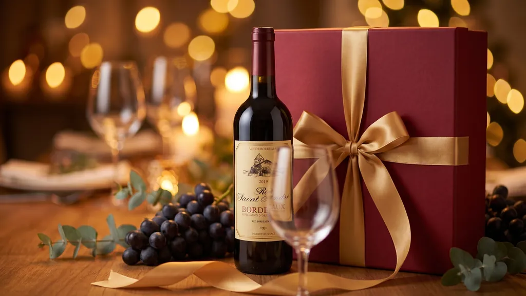 Rượu vang Roc Saint André Bordeaux làm quà tặng sang trọng dịp đặc biệt