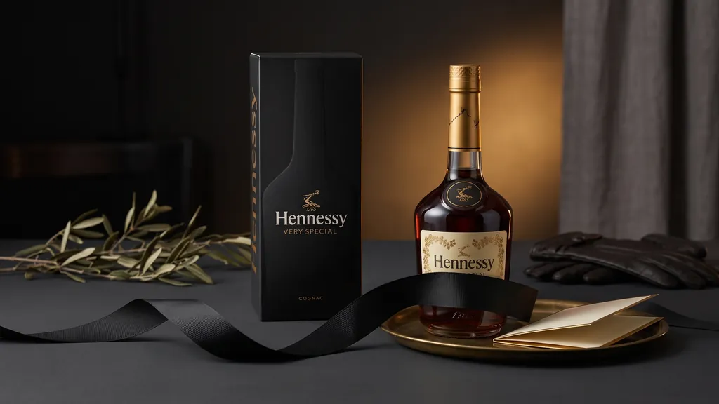 Hennessy VS Very Special 700ML cùng hộp đen làm quà tặng lịch sự
