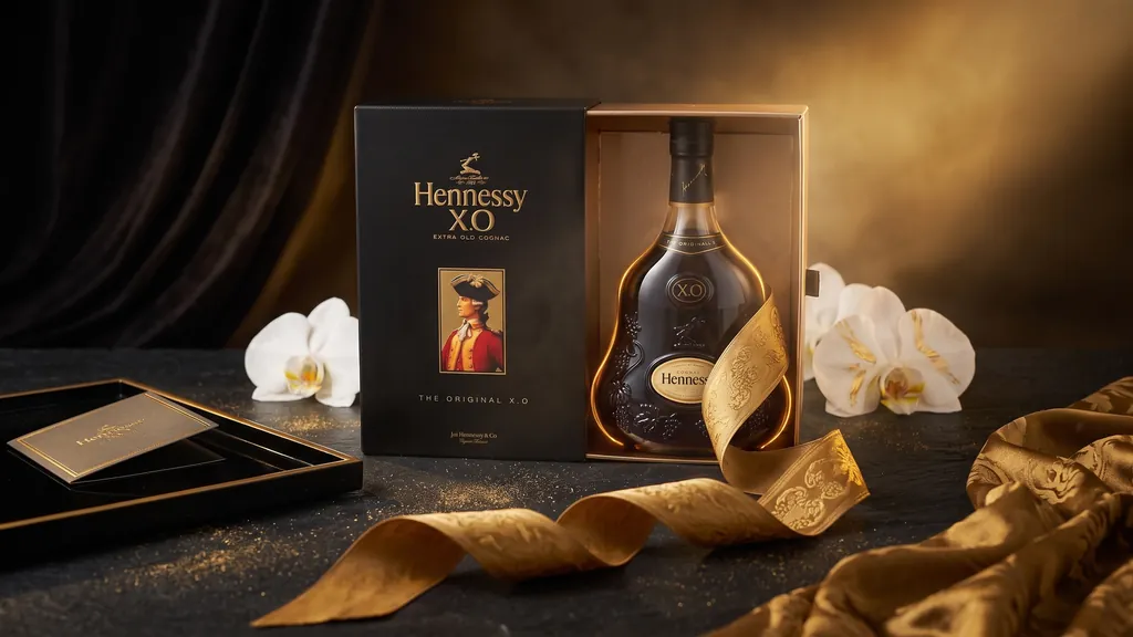 Hennessy XO Extra Old Cognac 700ML làm quà tặng cao cấp cùng hộp đen