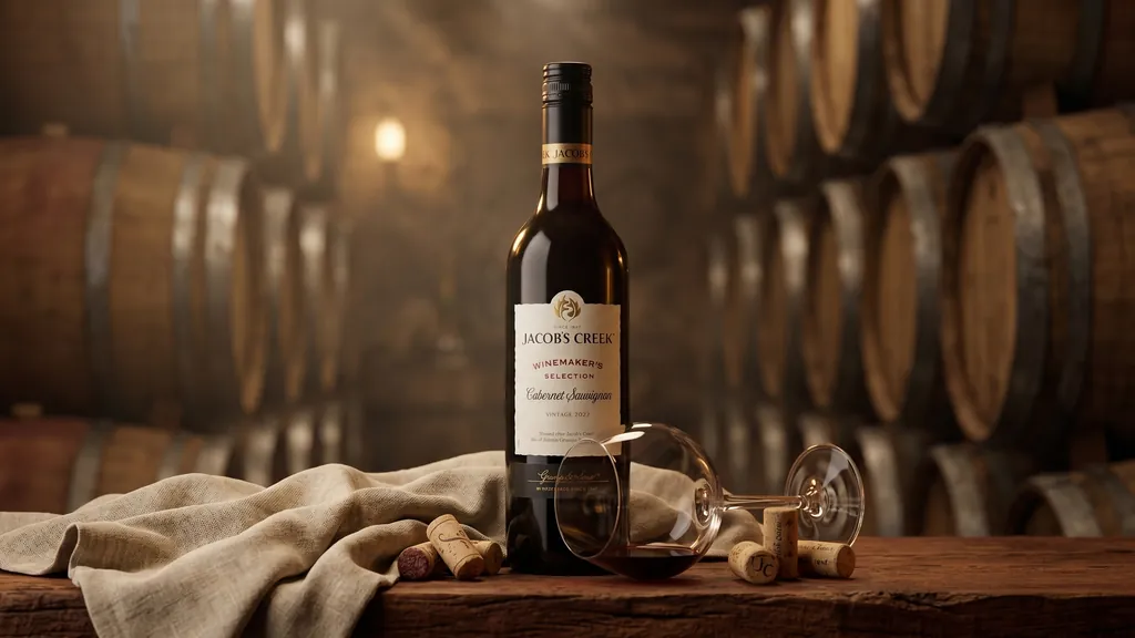 Chai Rượu Vang Đỏ Jacob's Creek Winemaker's Selection Cabernet Sauvignon